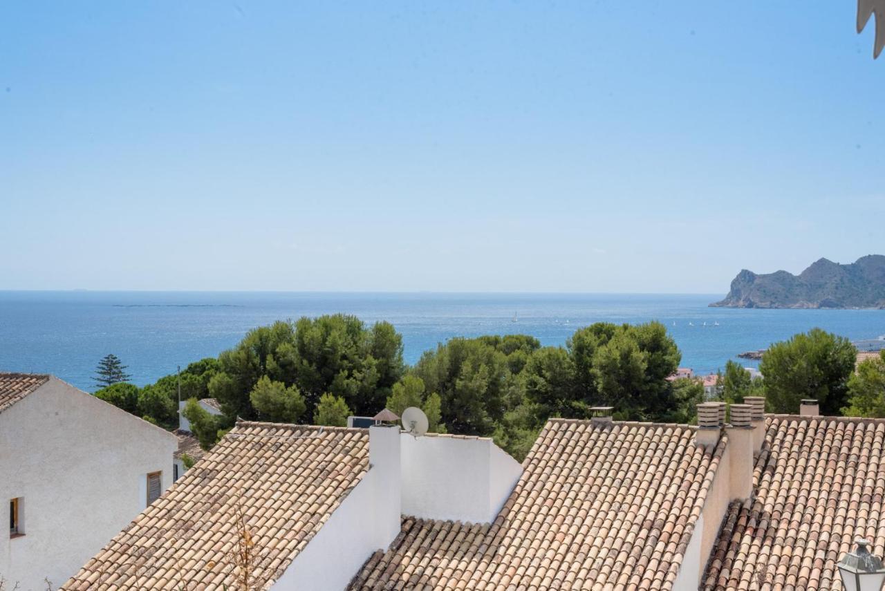 Duplex Piteres Terraza Con Vistas Al Mar By Vero Altea Luaran gambar