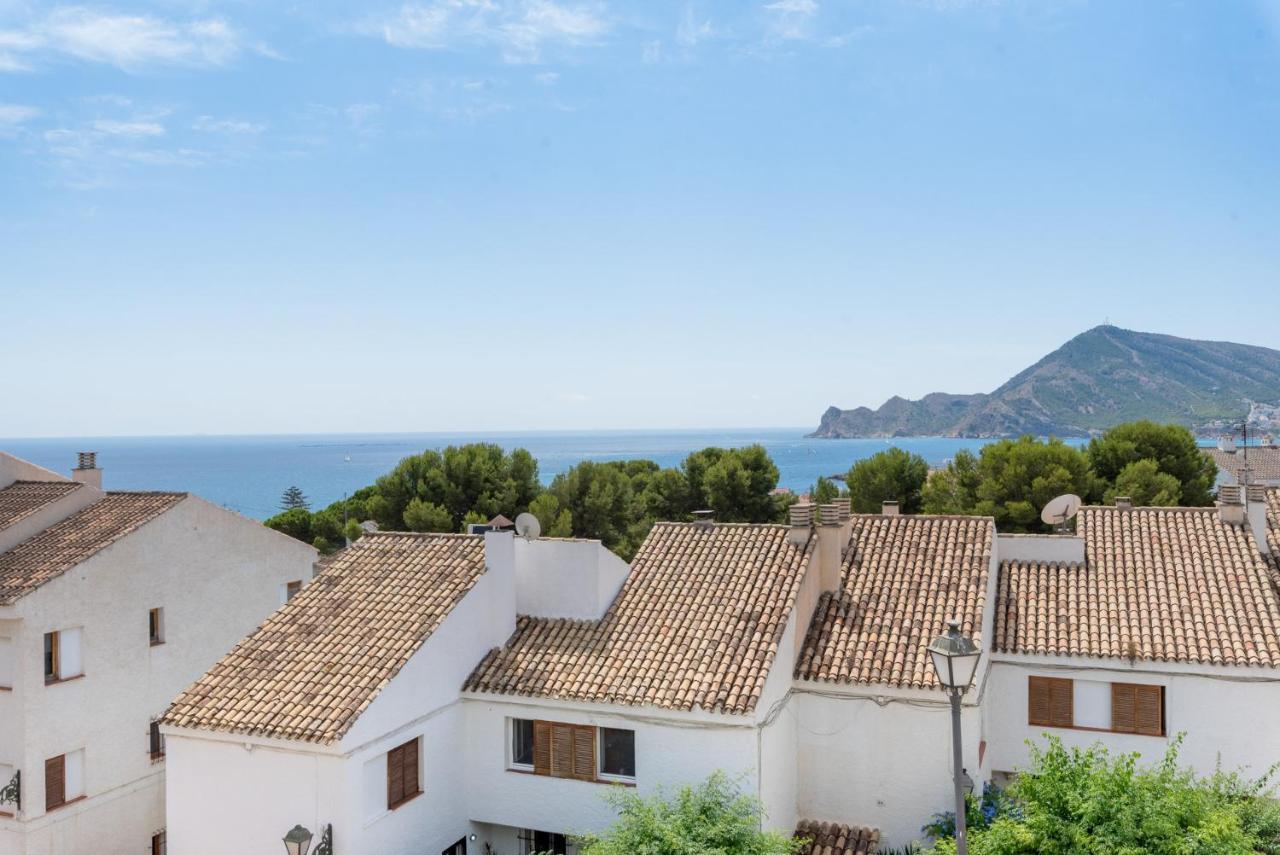 Duplex Piteres Terraza Con Vistas Al Mar By Vero Altea Luaran gambar