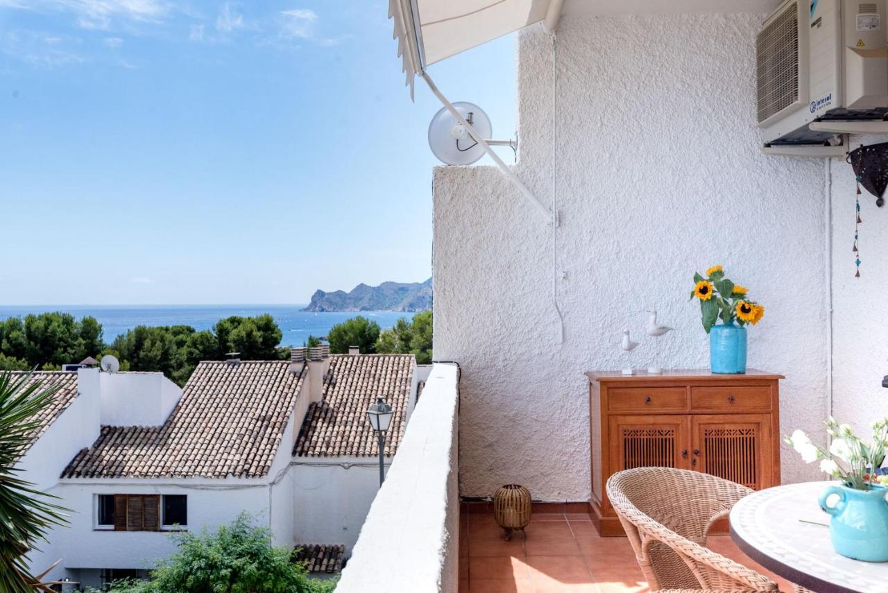 Duplex Piteres Terraza Con Vistas Al Mar By Vero Altea Luaran gambar